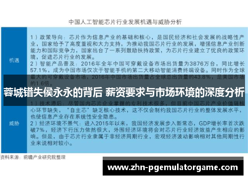 蓉城错失侯永永的背后 薪资要求与市场环境的深度分析